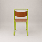 Retro canteen chair – Light Green