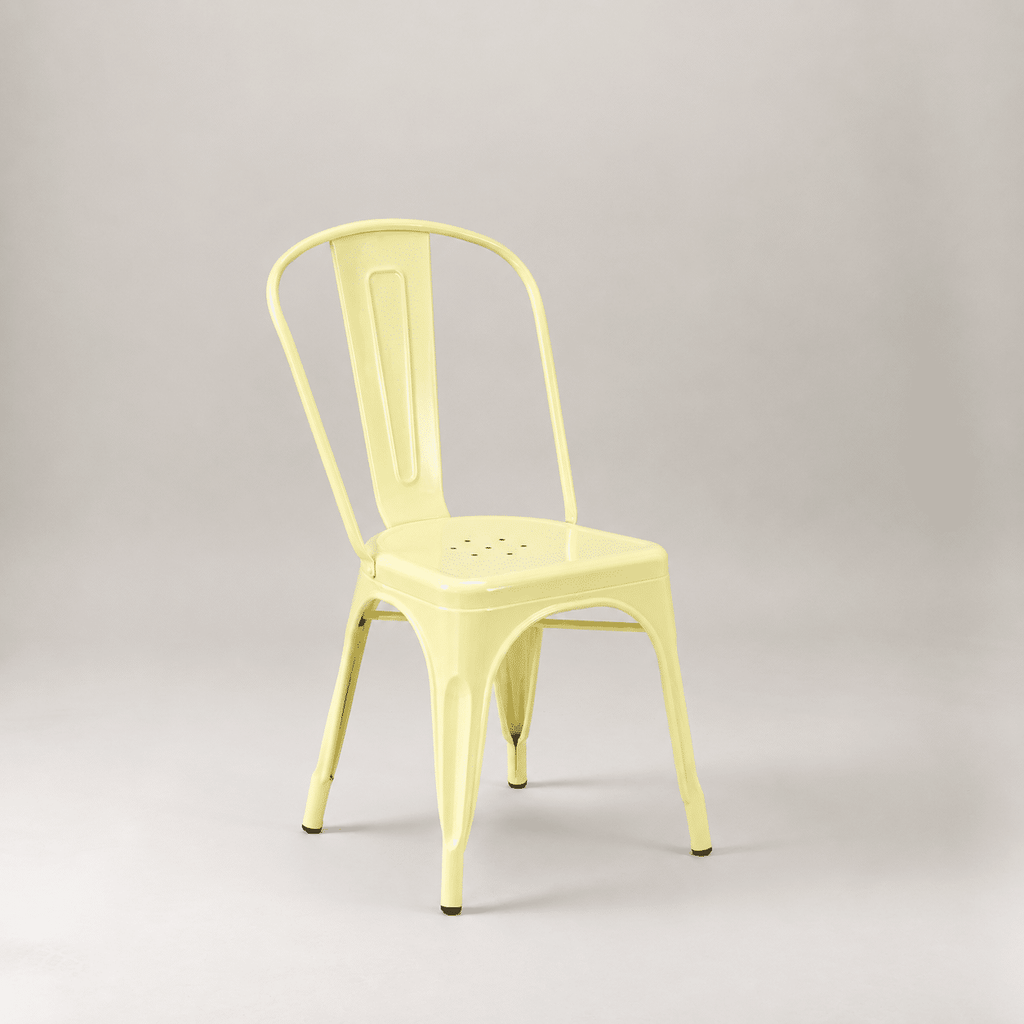 Paris Cafe Chair – Light Yellow