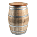 Munster Oak Poseur Barrel Table