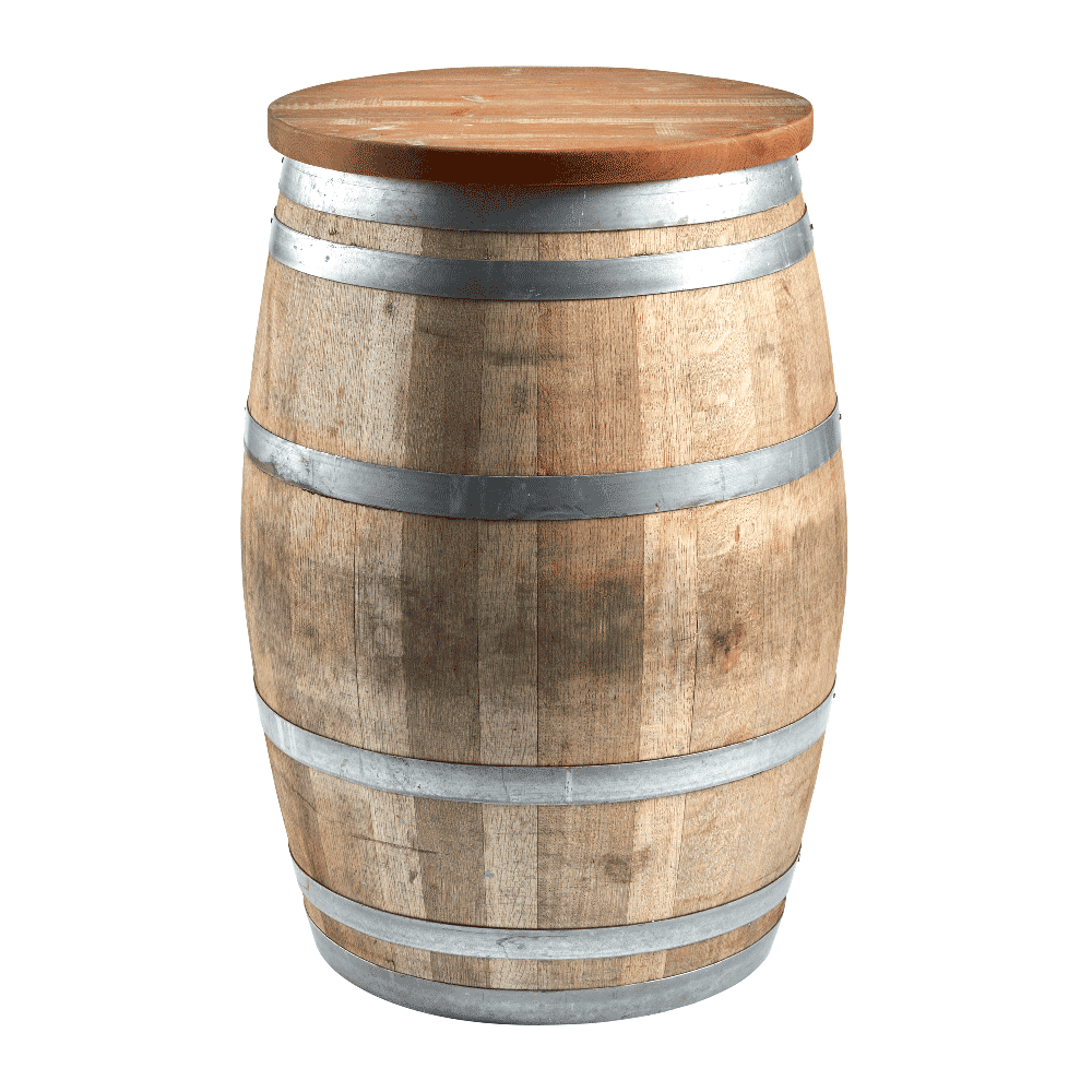 Munster Oak Poseur Barrel Table