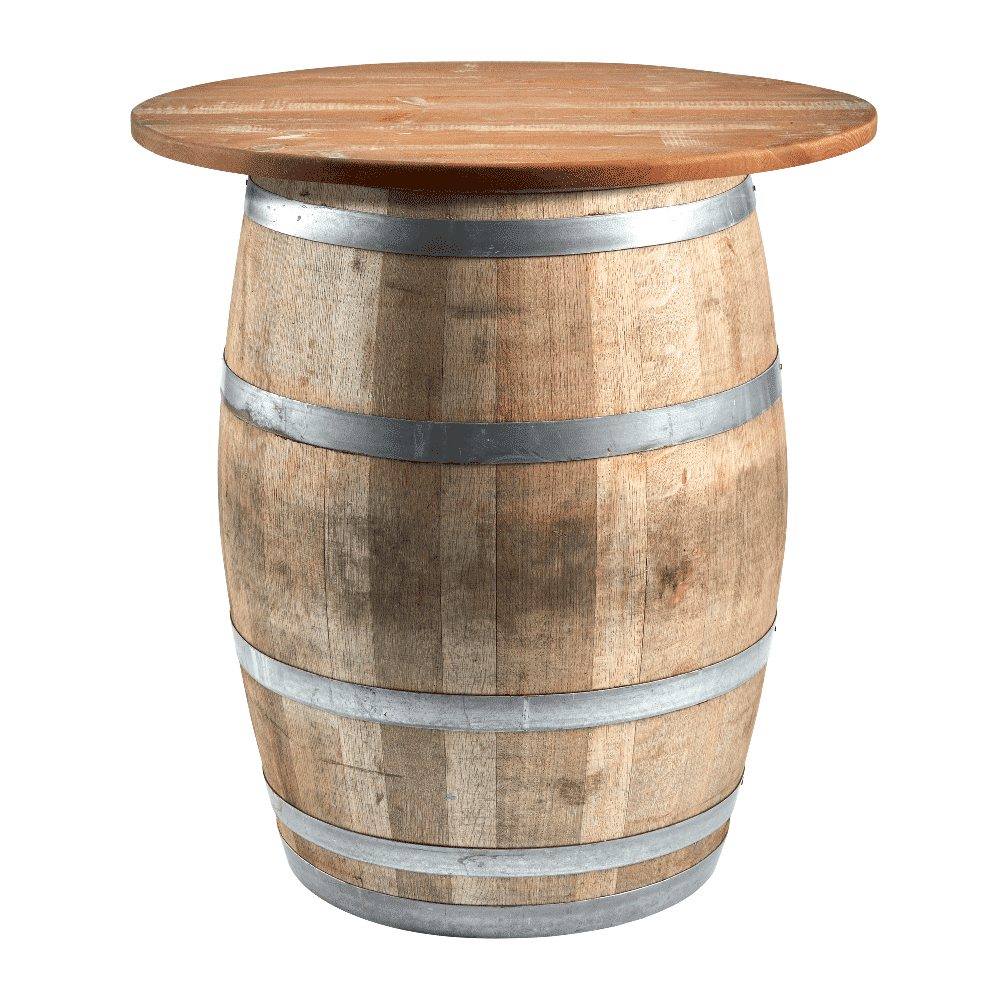 Munster Oak Poseur Barrel Table