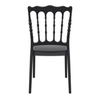 Napoleon Side Chair Black Back