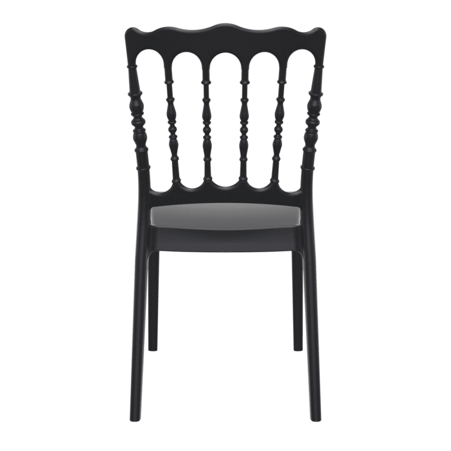 Napoleon Side Chair Black Back