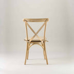 Nordic oak crossback chair – tie on seat pad