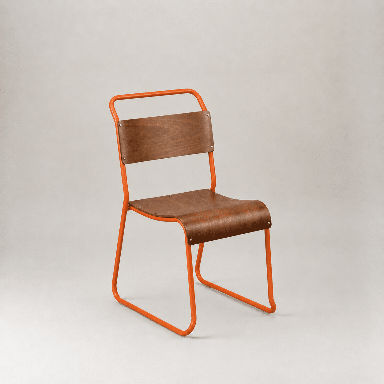 Retro canteen chair – Orange
