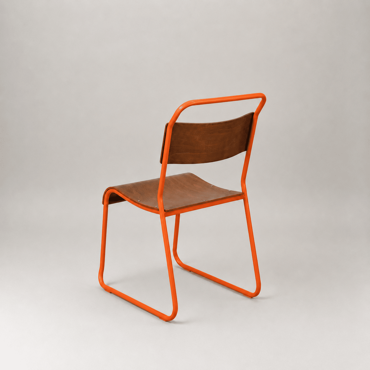 Retro canteen chair – Orange