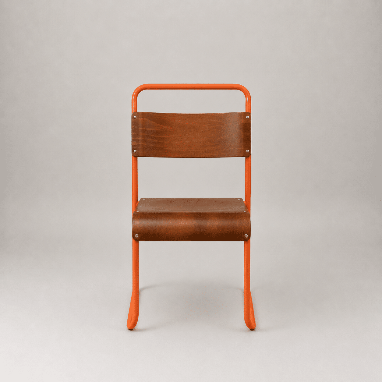 Retro canteen chair – Orange