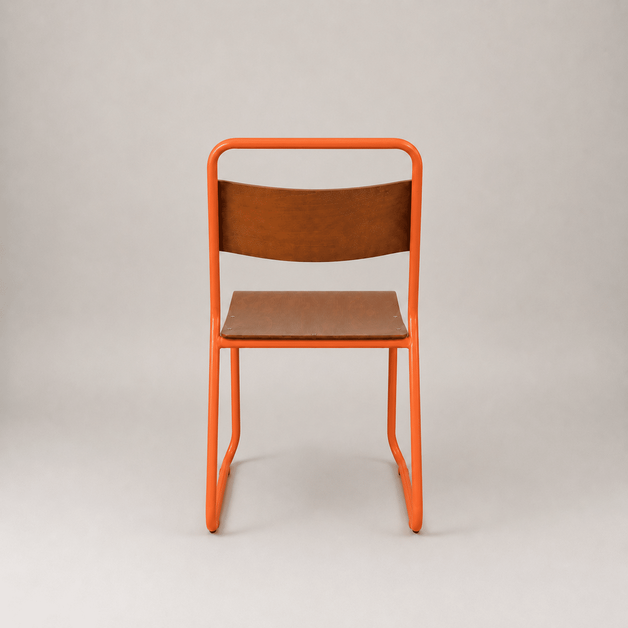 Retro canteen chair – Orange