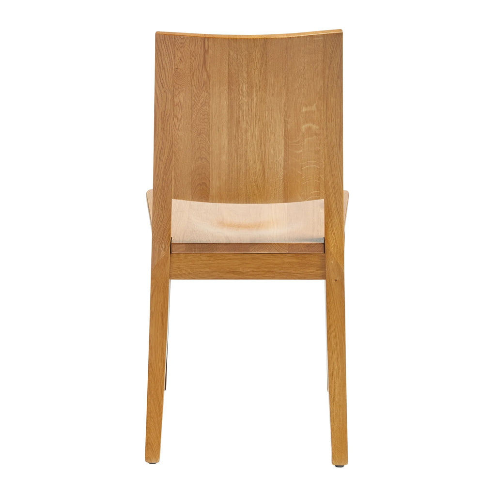 Oxley Side Chair Solid Oak Back