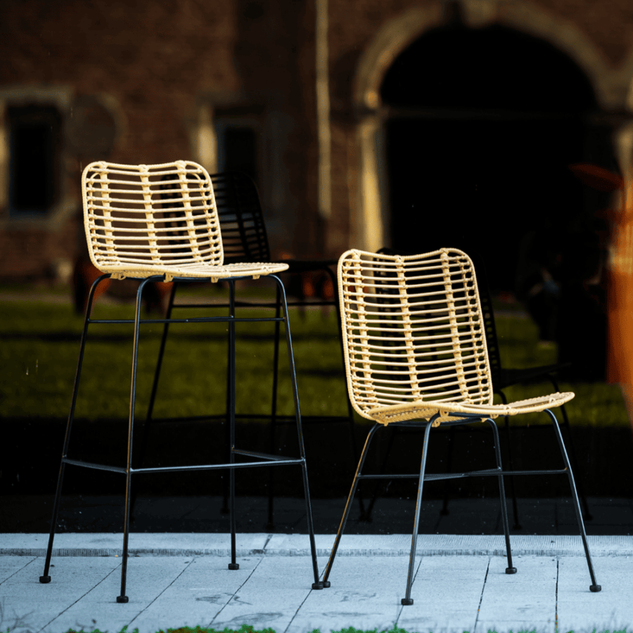 Palm Stacking Bar Stool Insitu 3