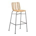 Palm Stacking Bar Stool Natural