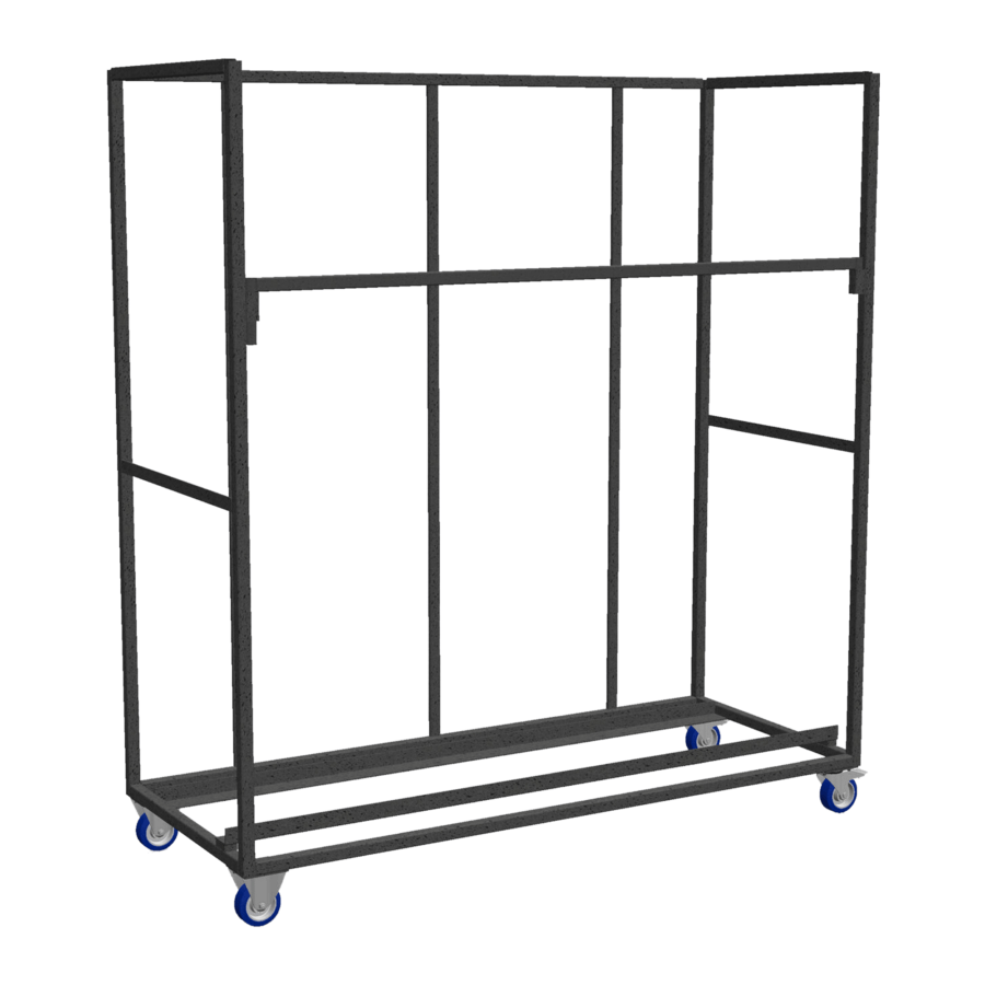Palm Stacking Bar Stool Trolley