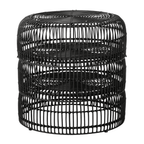 Palm Stacking Coffee Table Black Stacking