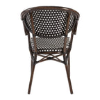 Panda Armchair Black And White Back (2)