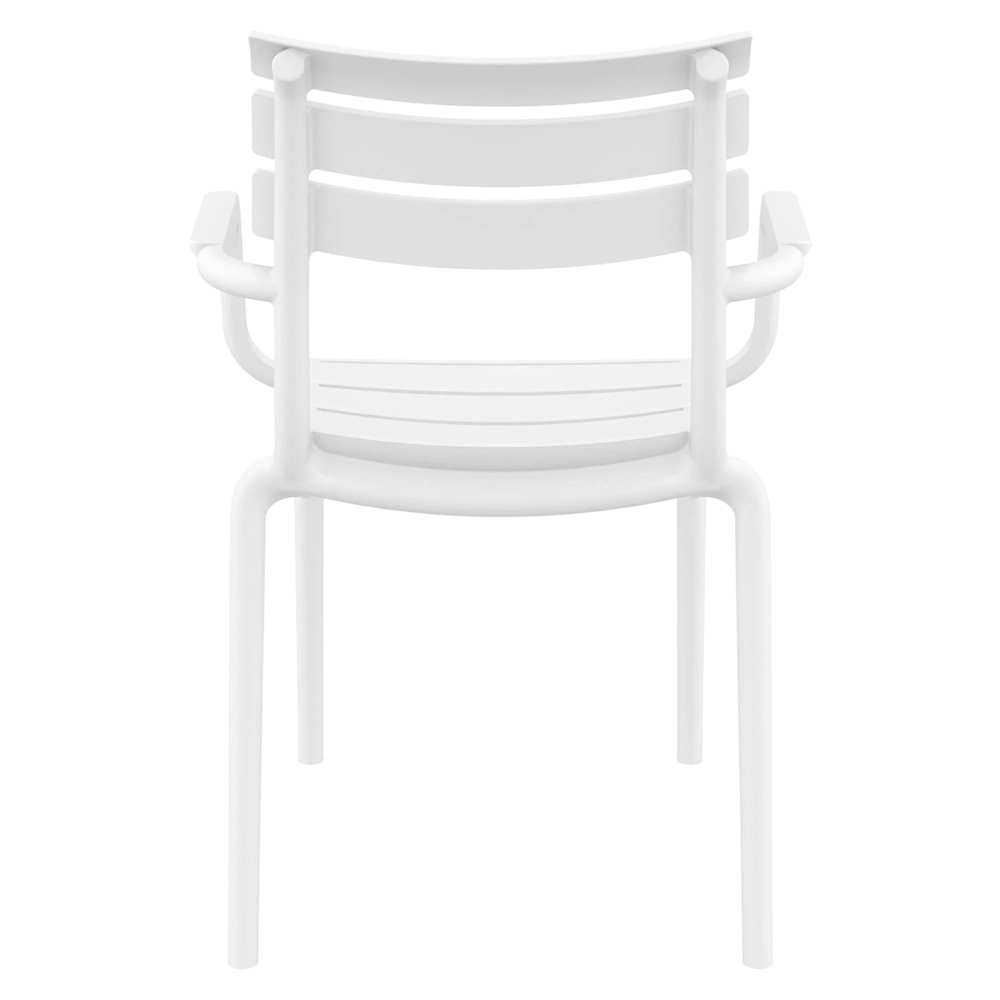 Paris Armchair White Back