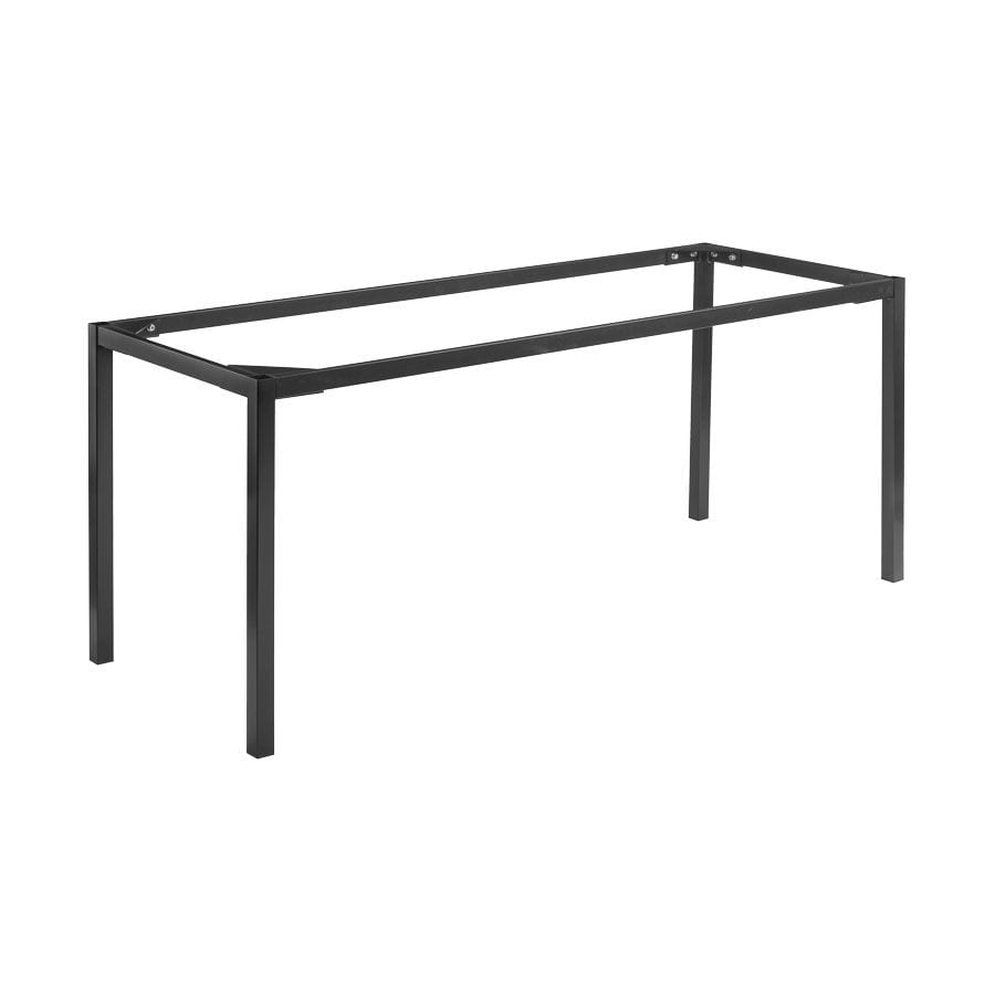 PARIS 4 Leg - 6 Seater Black