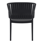 Portofino Armchair Black Back