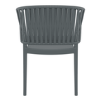 Portofino Armchair Dark Grey Back