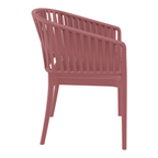 Portofino Armchair Marsala Side