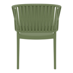 Portofino Armchair Olive Green Back