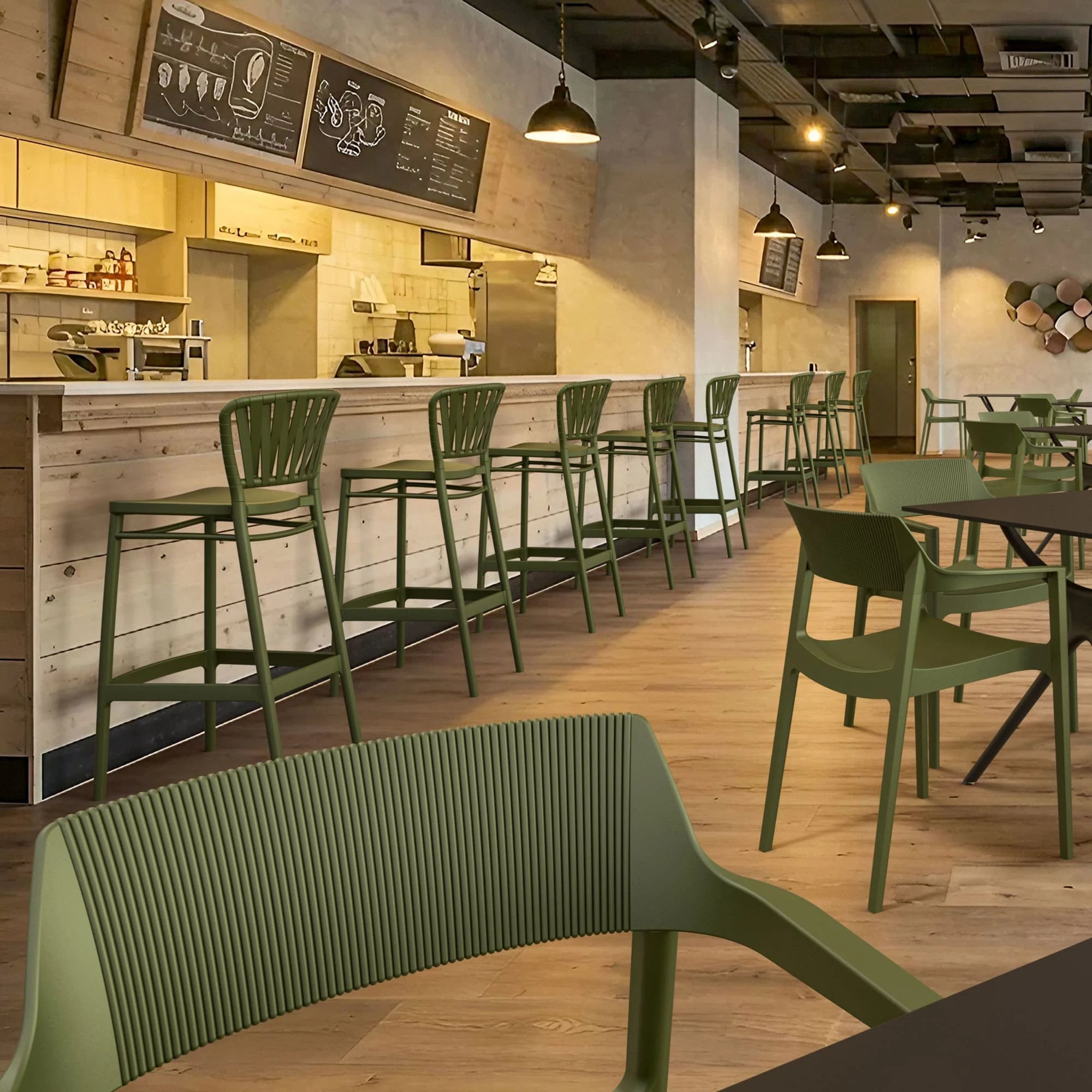 Portofino Bar Stool 75 Insitu