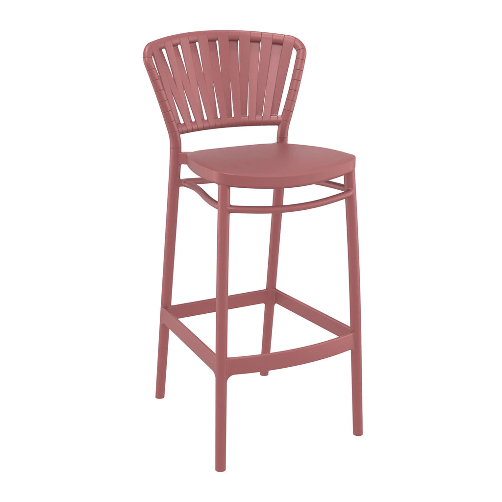 Portofino Bar Stool 75 Marsala