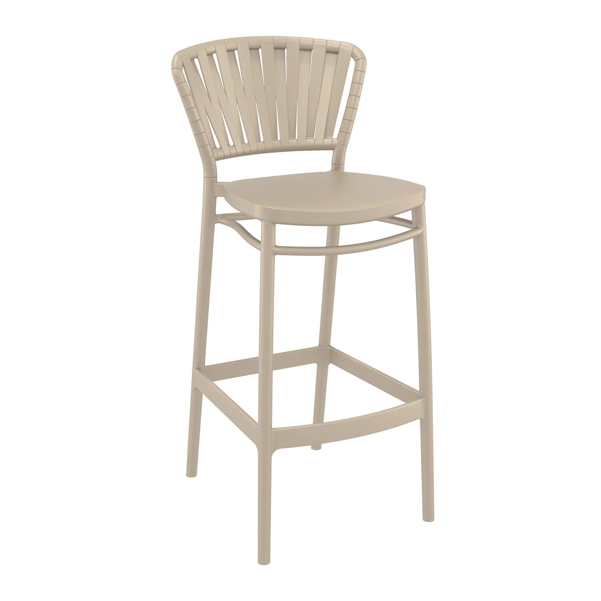 Portofino Bar Stool 75 Taupe