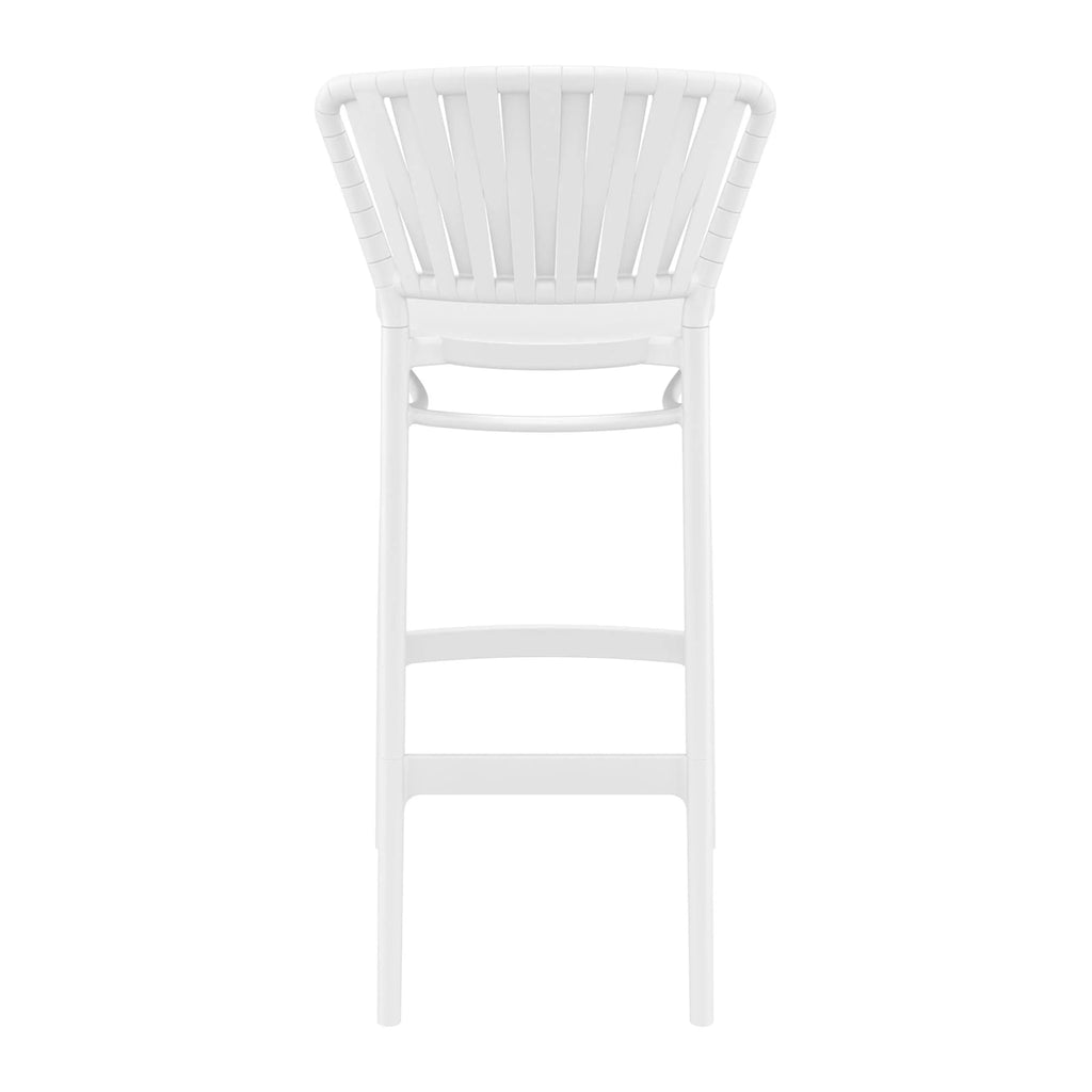 Portofino Bar Stool 75 White Back