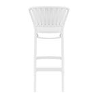 Portofino Bar Stool 75 White Back