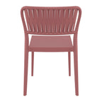 Portofino Side Chair Marsala Back