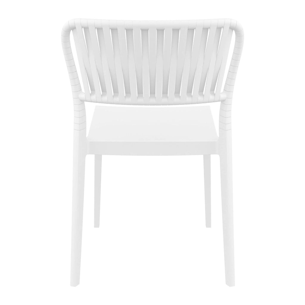 Portofino Side Chair White Back