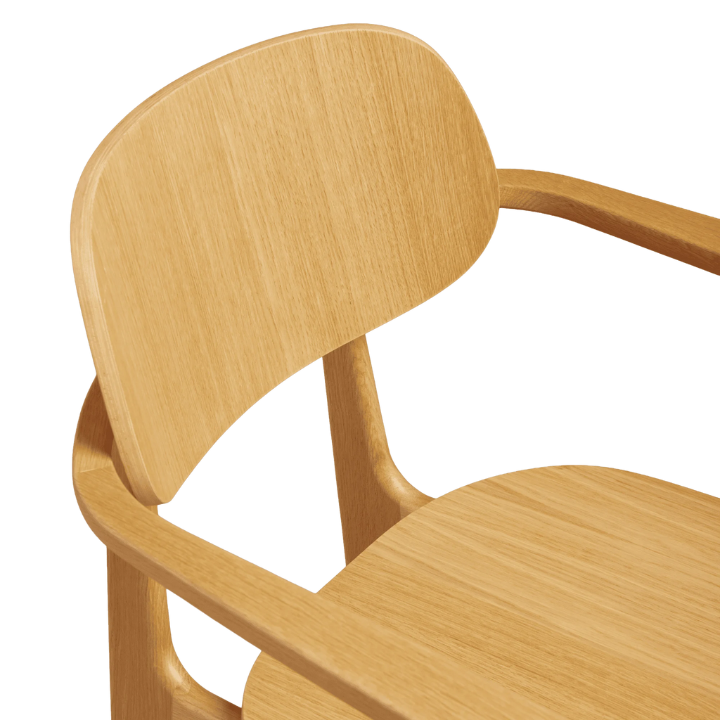 Relish Armchair Natural Oak Detail 2
