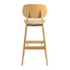 Relish Bar Stool Natural Oak Back