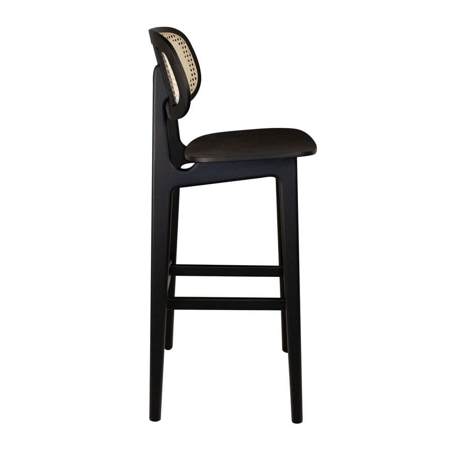 RELISH Barstool - Natural Cane Back