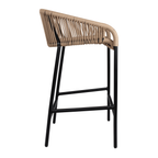 Rio Bar Stool Natural Side