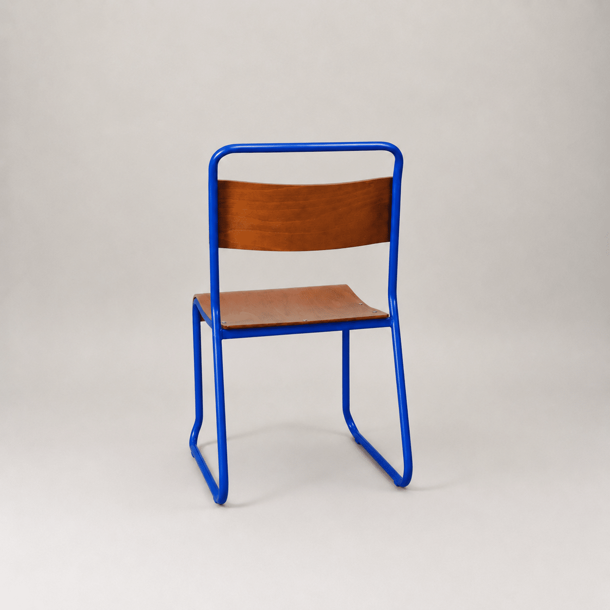 Retro canteen chair – Royal Blue