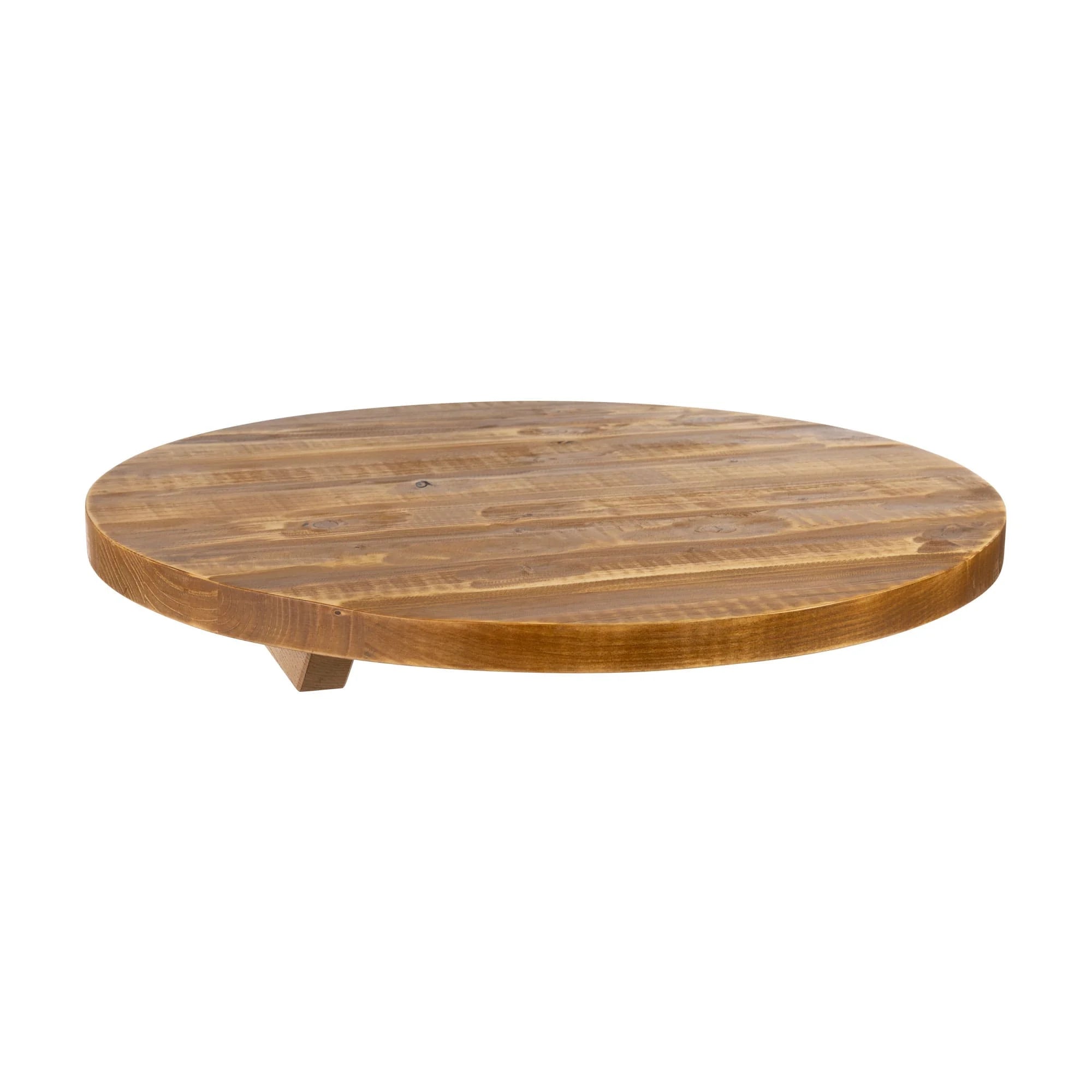 Rustic Pine Solid Wood Table Top Round