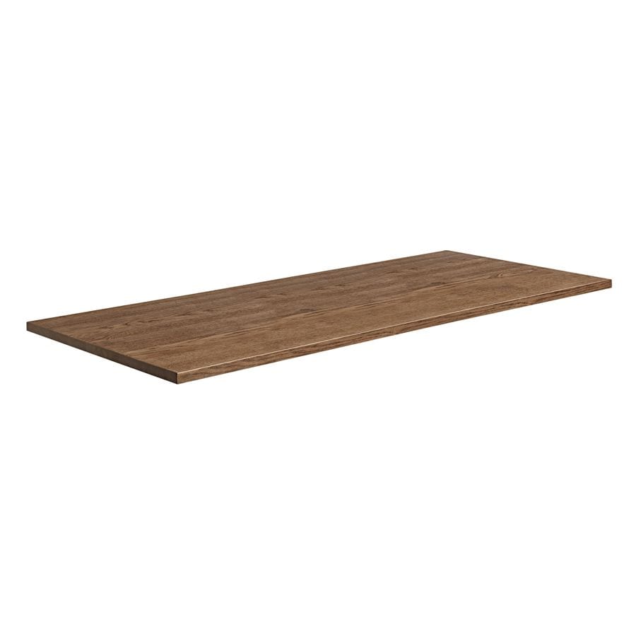 Rustic Solid Oak Table Top - Smoked