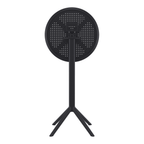 Sky Folding Bar Table 60 Round Black Folding 1
