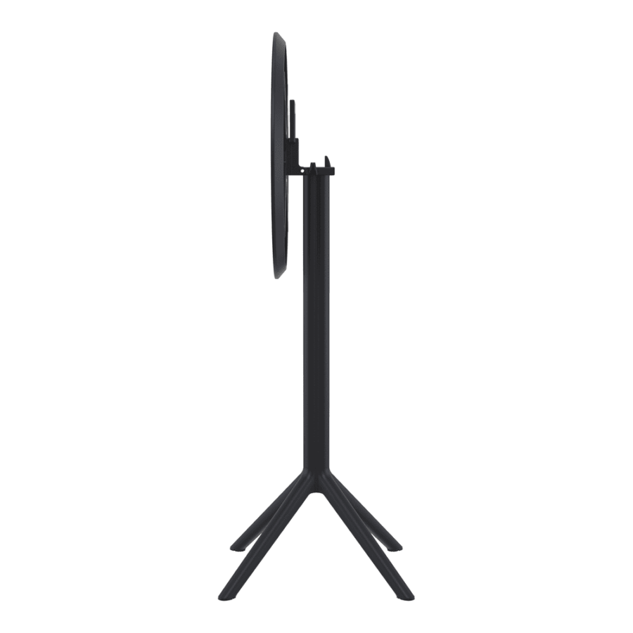 Sky Folding Bar Table 60 Round Black Folding 2