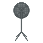 Sky Folding Bar Table 60 Round Dark Grey Folding 1