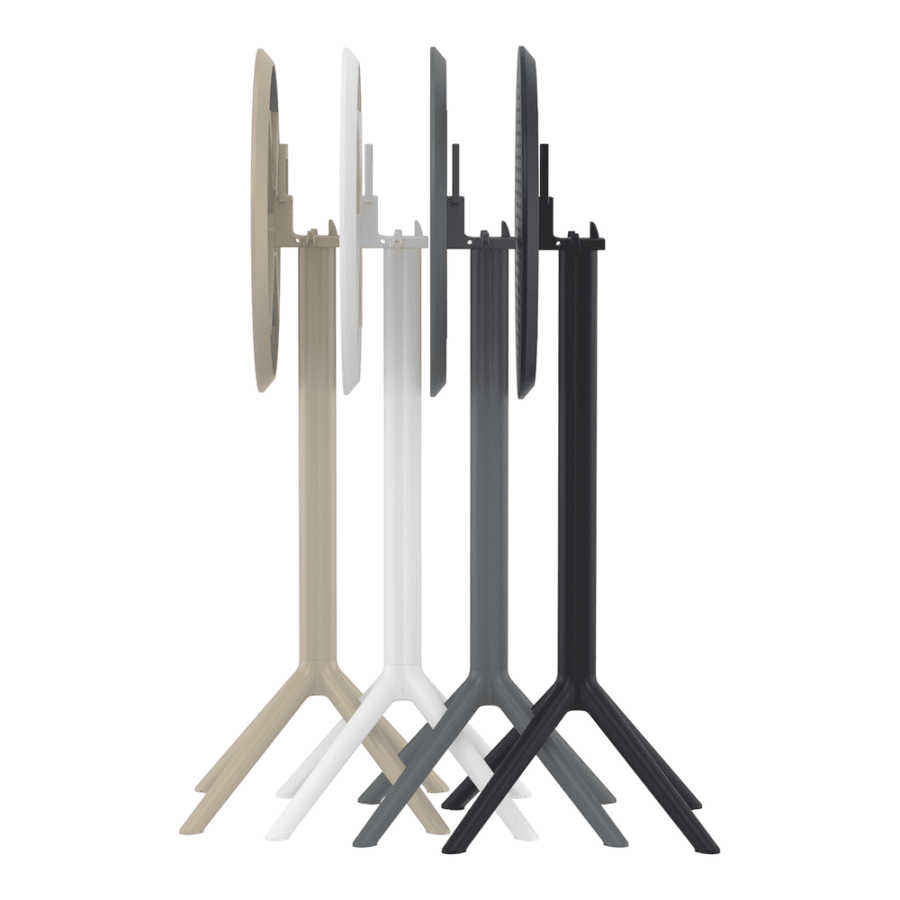 Sky Folding Bar Table 60 Round Stacking 1