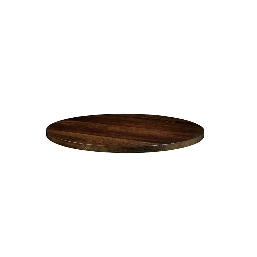 Solid Ash - Dark Walnut