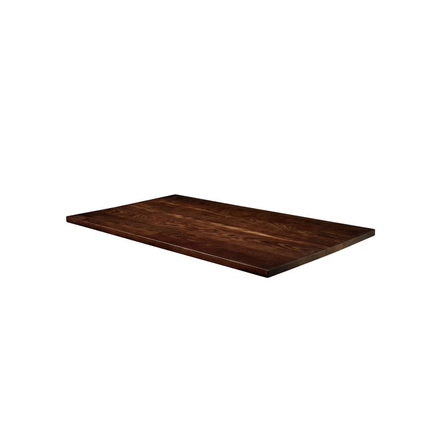 Solid Ash - Dark Walnut