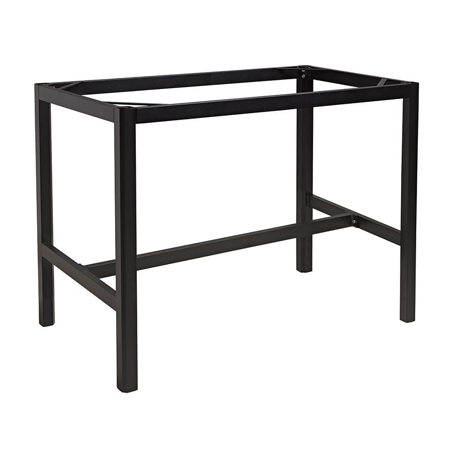 troy aluminium rectangular dining table base 4 seater 117.5cm x 67.5cm za.7131tb (copy)