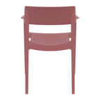Tulum Armchair Marsala Back