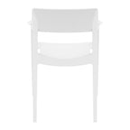 Tulum Armchair White Back