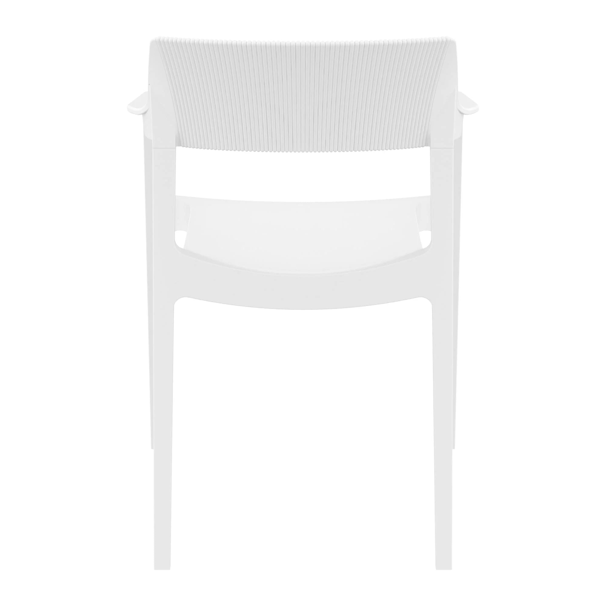 Tulum Armchair White Back