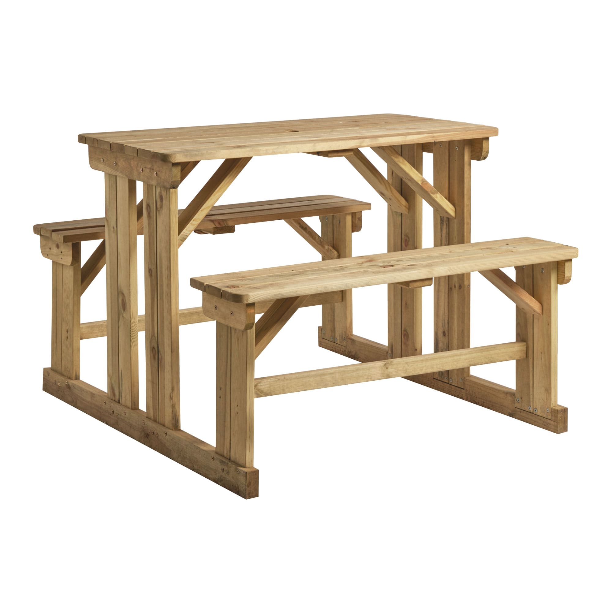 Walk in Bar Height Picnic Bench