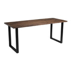 WENTWORTH 'Loop' Dining Table - Black - Smoked